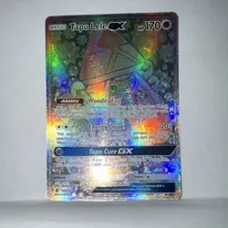 The Pokemon Company Tapu Lele GX 155/145 SM Guardians Rising Secret Rare Holo - Image 2