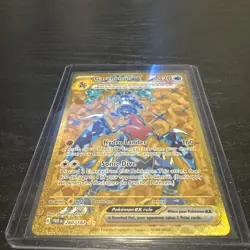 “Garchomp ex 260/182 Gold Hyper Rare Pokemon Paradox Rift Full Art NM/Mint” - Image 1