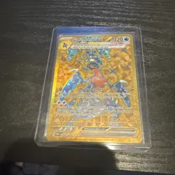 “Garchomp ex 260/182 Gold Hyper Rare Pokemon Paradox Rift Full Art NM/Mint” - Image 3