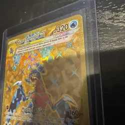 “Garchomp ex 260/182 Gold Hyper Rare Pokemon Paradox Rift Full Art NM/Mint” - Image 5