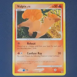 Vulpix 102/127 - Platinum Base - Common Pokemon Card - M / NM - Image 1