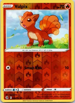 VULPIX - 029/264 Fusion Strike - POKEMON Reverse Holo NM/M - Image 1