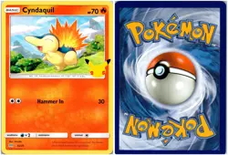 CYNDAQUIL - 010/025 McDonald's 25th Anniversary Promos - POKEMON NM/M - Image 3