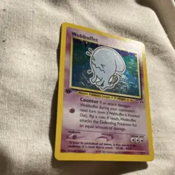 Wobbuffet Neo Discovery 16/75 Rare Holo Pokemon Card 90 HP Psychic 2001 - Image 4