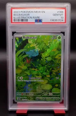 PSA 10 Bulbasaur #166 Pokemon Scarlet & Violet 151 - Image 1