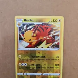 Pokemon Raichu 053/196 Swsh11: Lost Origin Reverse Holo NM TCG CCG - Image 4