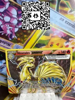 Ninetales Break 16/108 XY Evolutions Pokemon Card M/NM Pack Fresh - Image 1