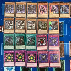 Yugioh Lair Of Darkness Deck Core, Darkest Diabolos Lord Of The Air x3!! - Image 1
