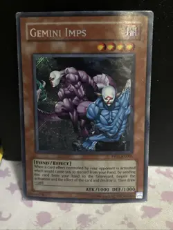 Gemini Imps PP01-EN005 Unlimited - Yu-Gi-Oh! TCG Secret Rare - Image 1