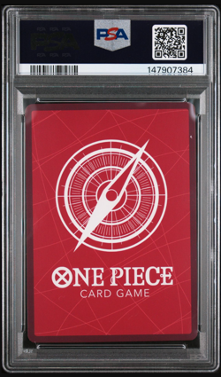 One Piece - Monkey D Luffy ST01-001 PRE-ERRATA - Leader - ENG - PSA 10 - Image 2