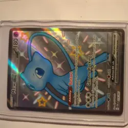 Shiny Mew 216/091 Holo Ultra Rare Full Art Pokemon Cards TCG Paldean Fates NM - Image 2
