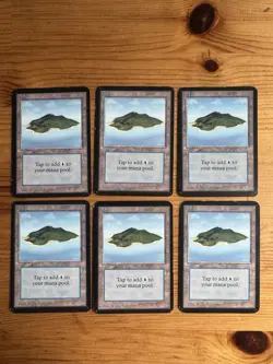 MTG Island Alpha Edition Regular - Image 1