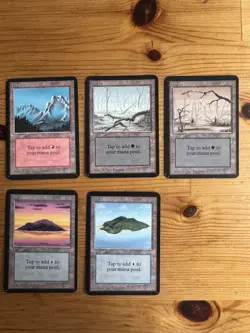 MTG Alpha Lands - Image 1