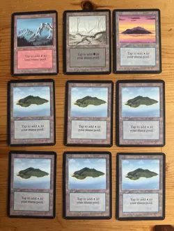 MTG Alpha Lands - Image 1
