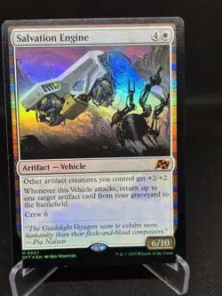 Salvation Engine FOIL Aetherdrift Magic MTG NM Mythic Rare 0027 - Image 1