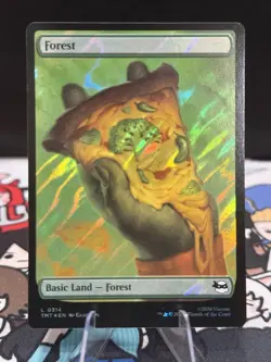 MTG: TMNT - Forest (0314) (Surge Foil) L - Image 1