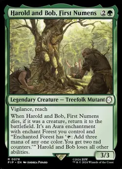 NM Harold and Bob, First Numens, MTG, Fallout, Magic the Gathering, 78 - Image 1