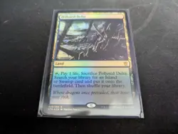 MTG Magic the Gathering FOIL Polluted Delta KTK! - Image 1