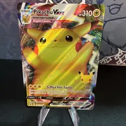 Pokemon TCG Pikachu Vmax G-Max Volt Tackle SWSH062 Sword & Shield Promo Card - Image 1