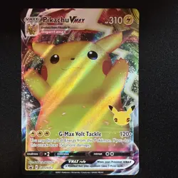 Pokemon TCG Pikachu Vmax G-Max Volt Tackle SWSH062 Sword & Shield Promo Card - Image 2