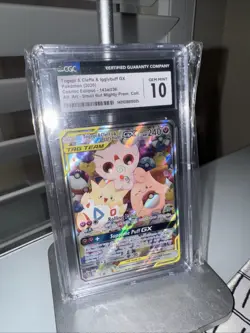 Pokemon Togepi & Cleffa & Igglybuff GX 143a/236 Alternate Art Holo CGC 10 - Image 1