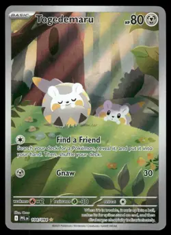 Pokemon Cards Togedemaru 104/094 Phantasmal Flames Illustration Rare NM *2 - Image 1