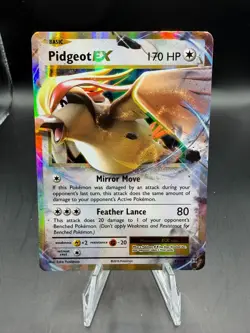 TCG POKEMON PIDGEOT EX HOLO 64/108 XY EVOLUTIONS - Image 1