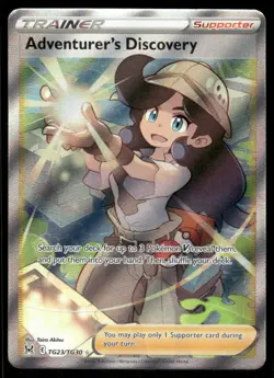 Pokemon Cards Adventurer's Discovery TG23/TG30 Lost Origin Trainer Gallery NM - Image 1