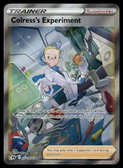 Pokemon Cards Colress's Experiment GG59/GG70 Crown Zenith Galarian Gallery NM - Image 1