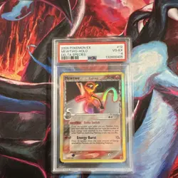 Pokemon Mewtwo EX Delta Species Holo 12/113 PSA 4 2005 TCG Holo Rare 6+ - Image 1