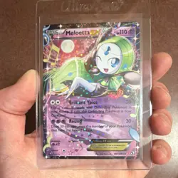 Pokemon Meloetta EX RC11/RC25 Legendary Treasures (NEAR MINT) - Image 1