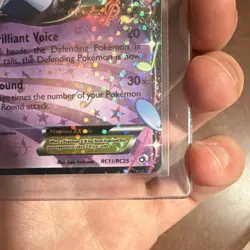 Pokemon Meloetta EX RC11/RC25 Legendary Treasures (NEAR MINT) - Image 5