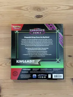 Pokemon TCG Shrouded Fable Kingambit Illustration Collection Box - New & Sealed - Image 2