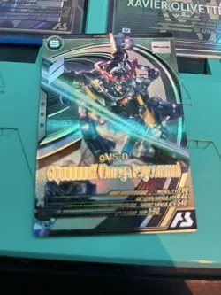 Cardfight Vanguard Arsenal Base Zeek Ax Trading Card Limited - Image 1
