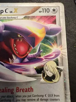 Pokemon TCG Garchomp C LV.X DP46 Holo Diamond and Pearl Promo - Image 3