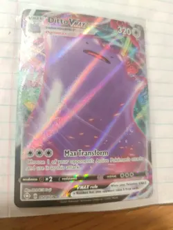 Pokemon - Shining Fates - Ditto VMAX 051/072 - Near Mint/Mint - Image 1