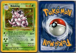 2000 Pokemon, Base Set 2, #11/130 Nidoking, Holo Rare (f) - Image 1
