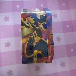 SEALED Mega Charizard X ex Tin Pokemon TCG Mega Evolution Phantasmal Flames - Image 3
