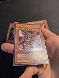 Yugioh Horus the Black Flame Dragon LV4/LV6/LV8 SOD-EN008 1st Ultimate Rare Set! - Image 5