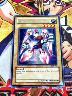 Gamma The Magnet Warrior dor-003 (NM+) Secret Rare Yu-Gi-Oh! - Image 1