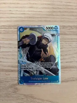 ST17-002 Trafalgar Law English SR NM One Piece TCG Card Game - Image 1