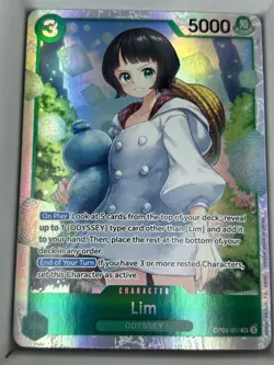 OP09-037 Lim English SR One Piece TCG Card Game - Image 1