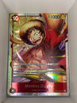 ST10-006 Monkey.D.Luffy English SR One Piece TCG Card Game - Image 1