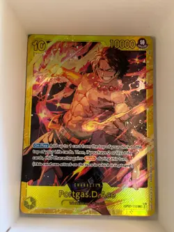 OP07-119 Portgas.D.Ace English SEC One Piece TCG Card Game - Image 1