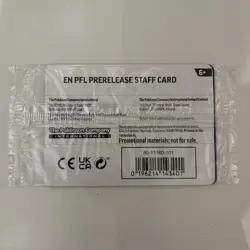 Phantasmal Flames STAFF Promo Prerelease All 4 Cards MEP014,015,016,017 Stamped - Image 2