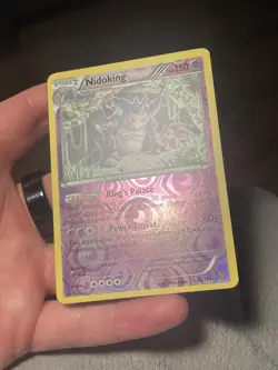 Nidoking 45/114 XY - Steam Siege Reverse Holo Pokemon card - Image 2