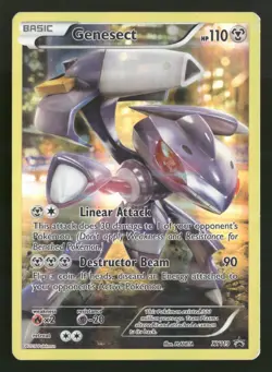 Genesect - XY119 - Black Star Promo - Pokemon Card - MP - Image 1