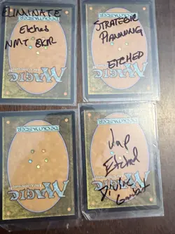 Magic: The Gathering Strixhaven Etched Japanese Lot 4 Cards - Image 2