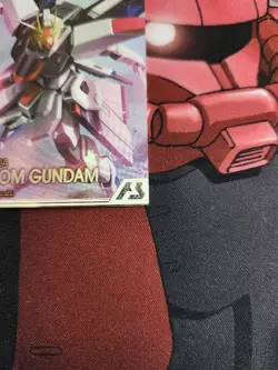 Gundam Freedom Gundam Arsenal Base Parallel Trading Card Rarity 6 HP 560 Attack - Image 5