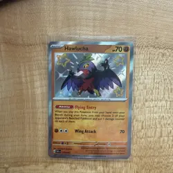 Pokemon Hawlucha Shiny Rare Holo SV: Paldean Fates 2024 175/091 NM - Image 1